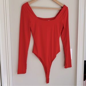 NWT 🤩 Red stretchy bodysuit